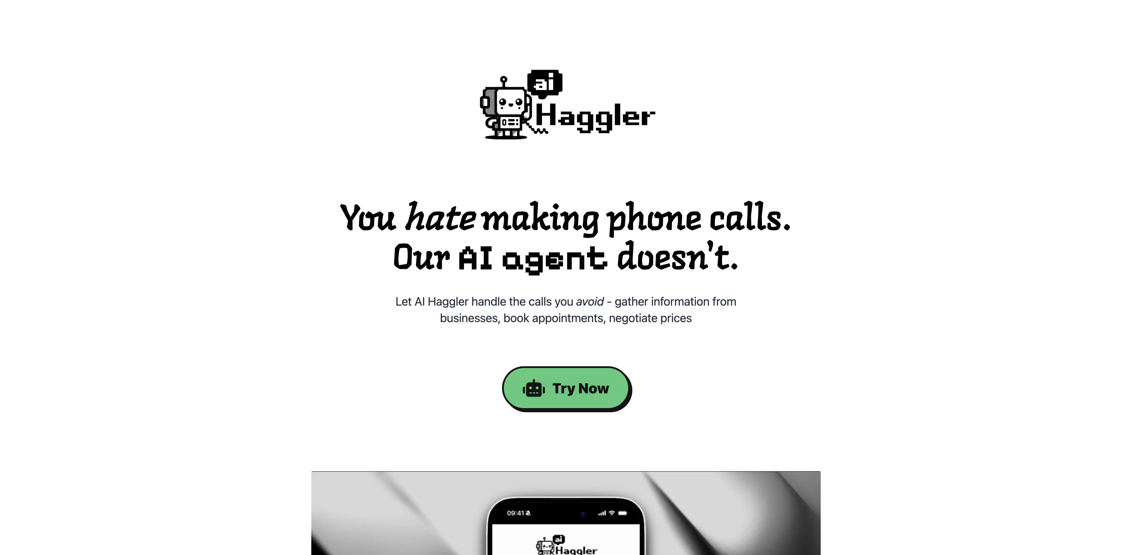 AI Haggler