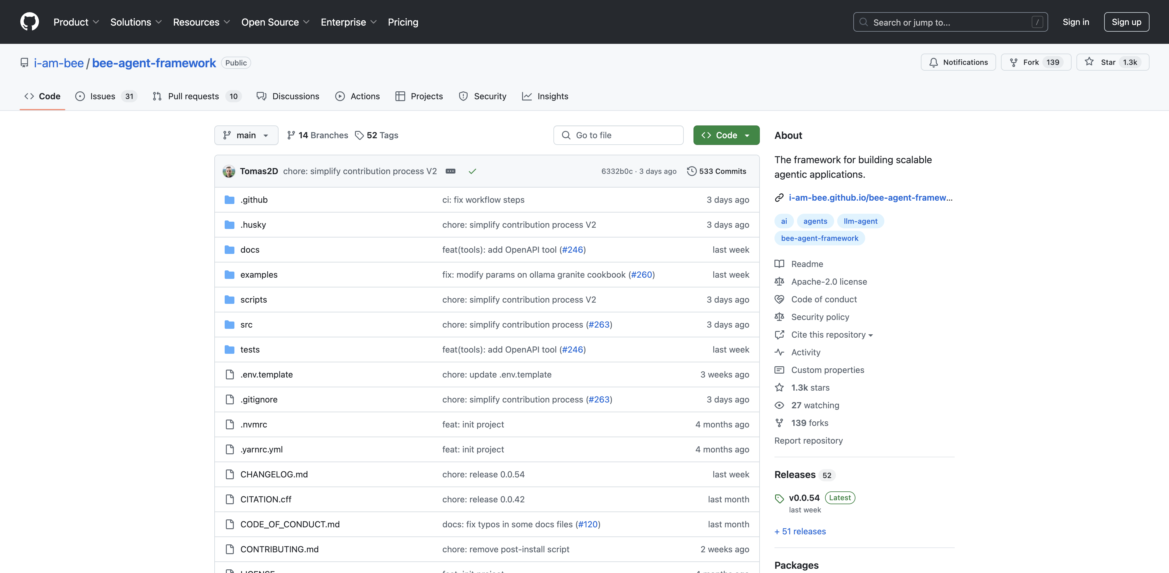 Bee Agent Framework