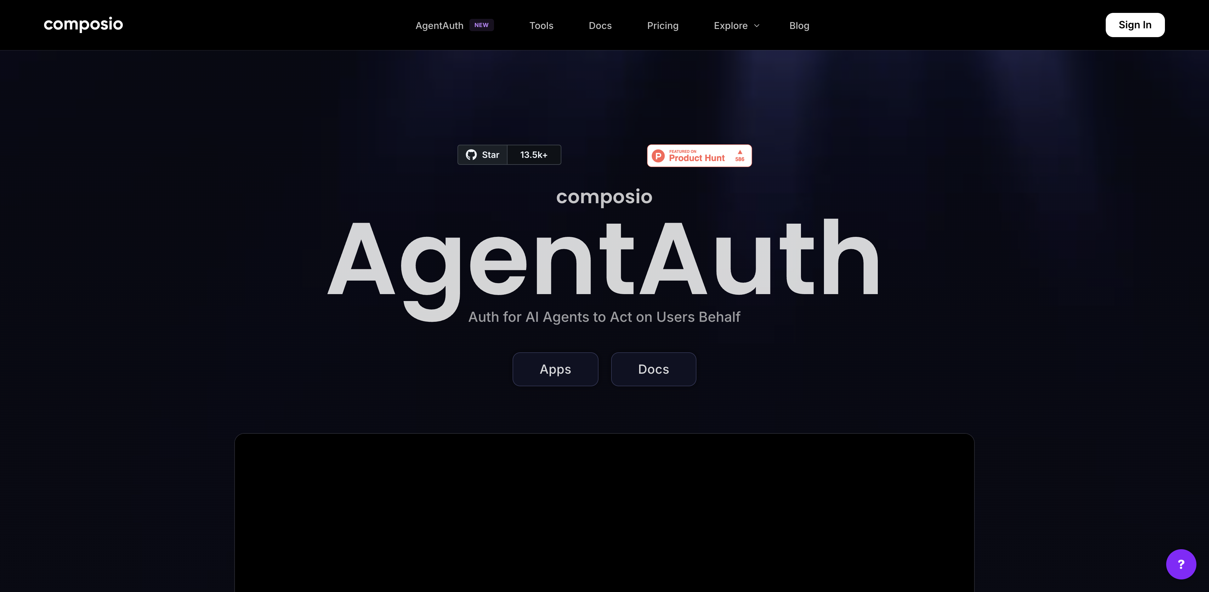 Composio AgentAuth