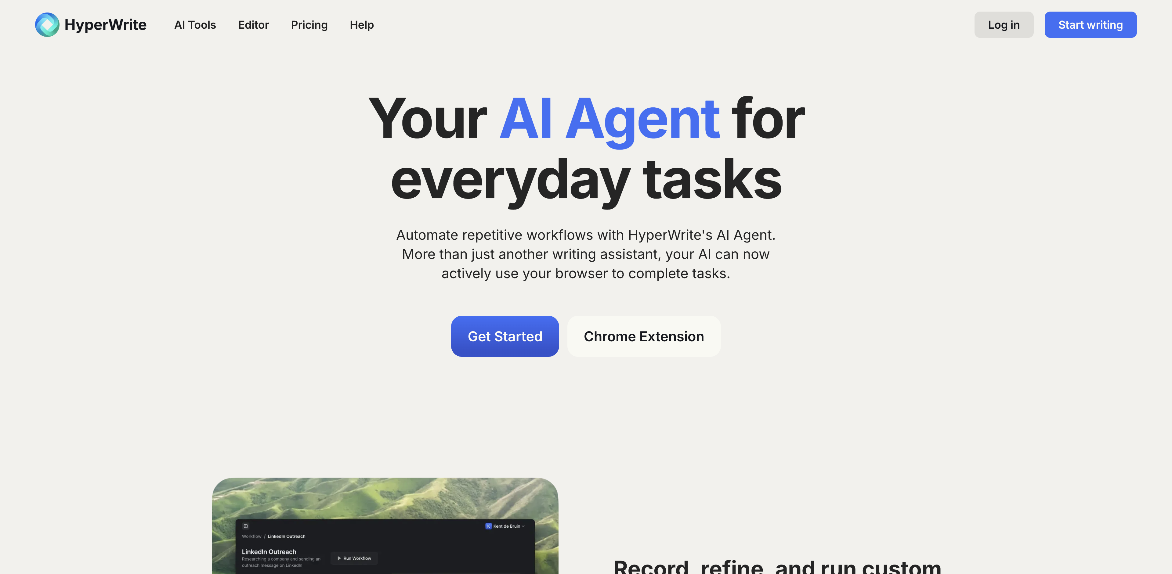 HyperWrite AI Personal Assistant