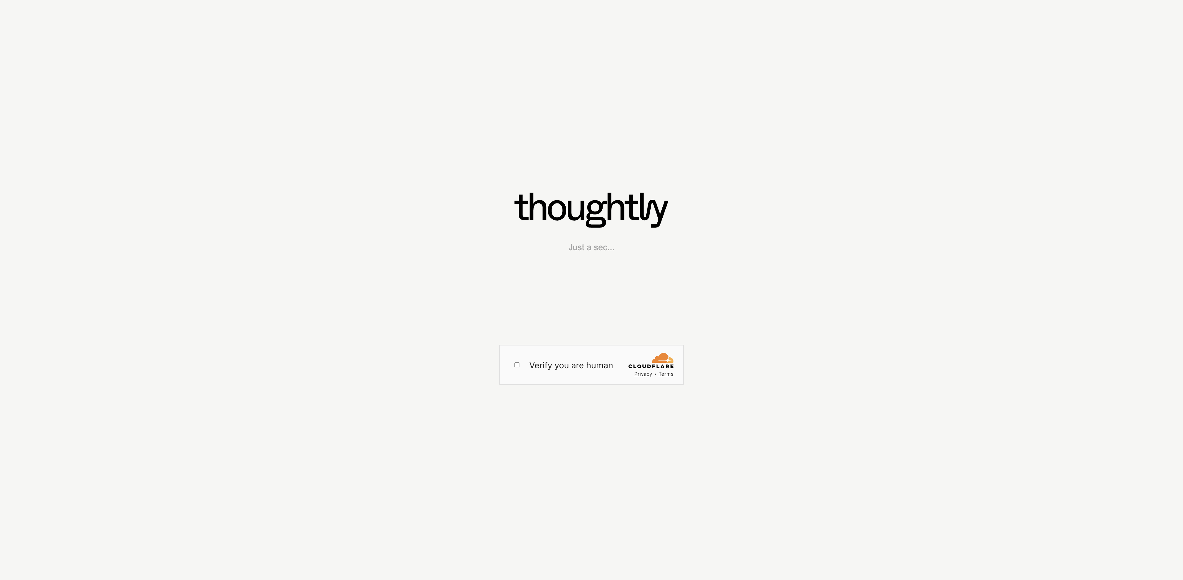 Thoughtly